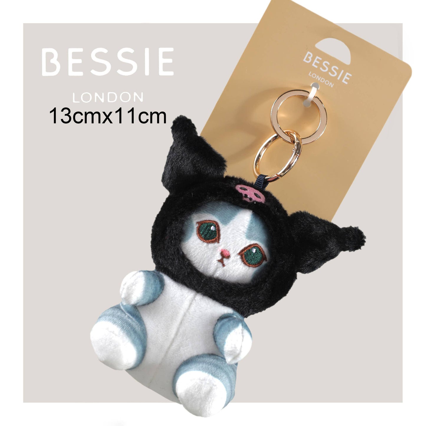 PLUSH KITTEN CHARM