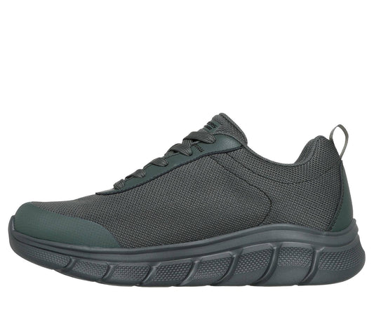Skechers Waterproof Shoe For Men - BOBS Sport B Flex - Rainy Edge in Olive, 6-15