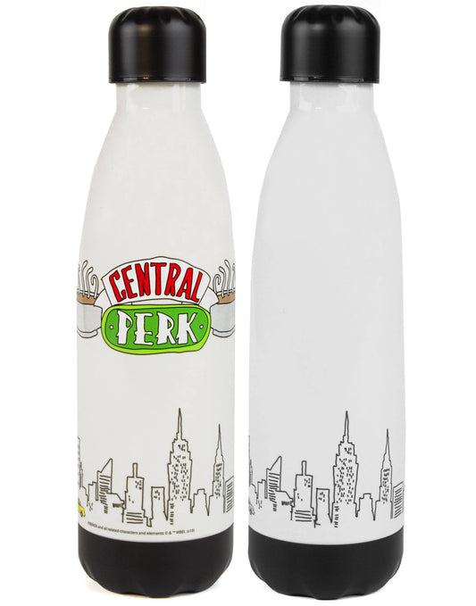 Friends Unisex 'Central Perk' Silver Logo Tritan Bottle