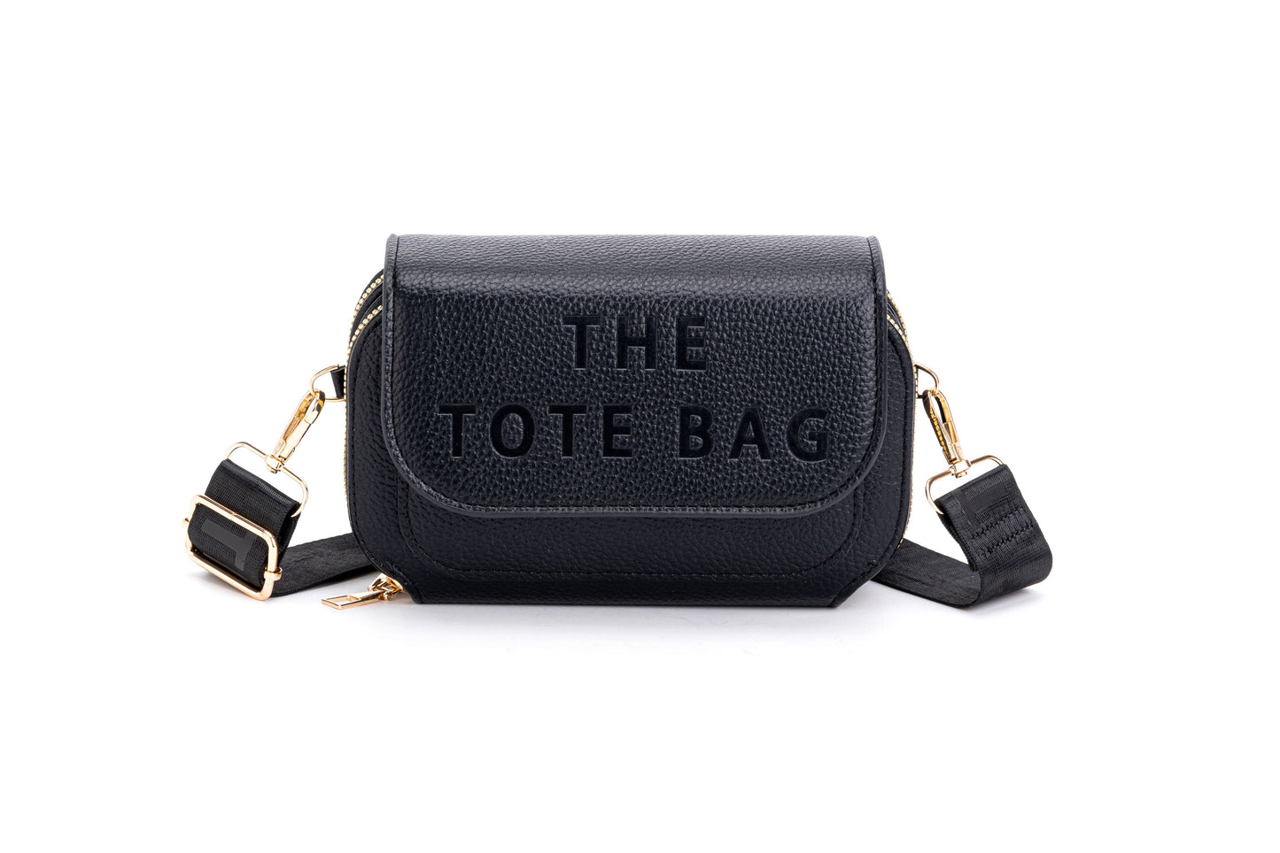 JLB10-Crossbody Handbag With 2 Separate Top Zipped Sections