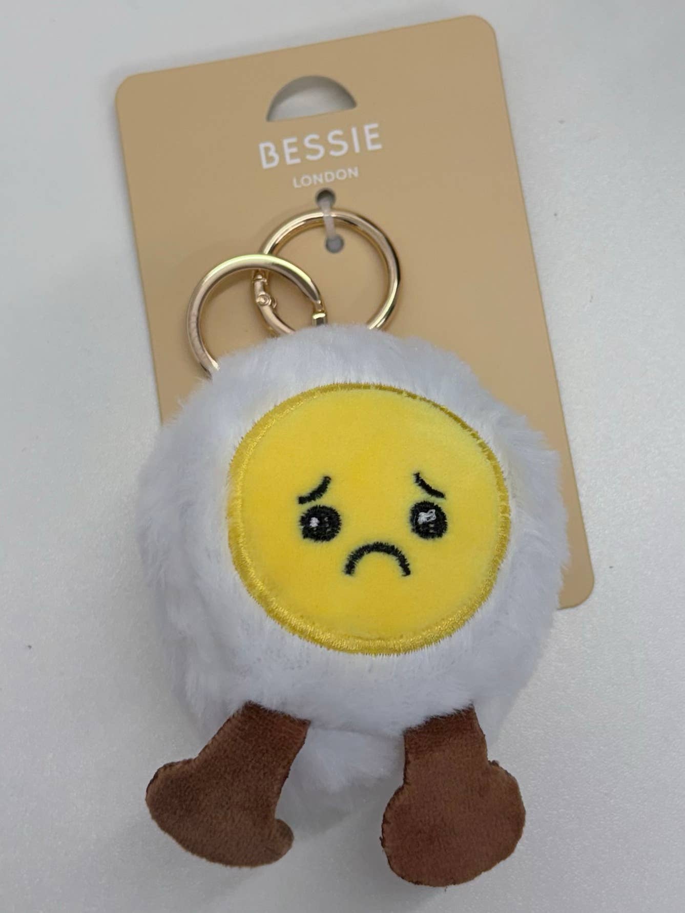 BOILED HALF EGG BAG CHARM