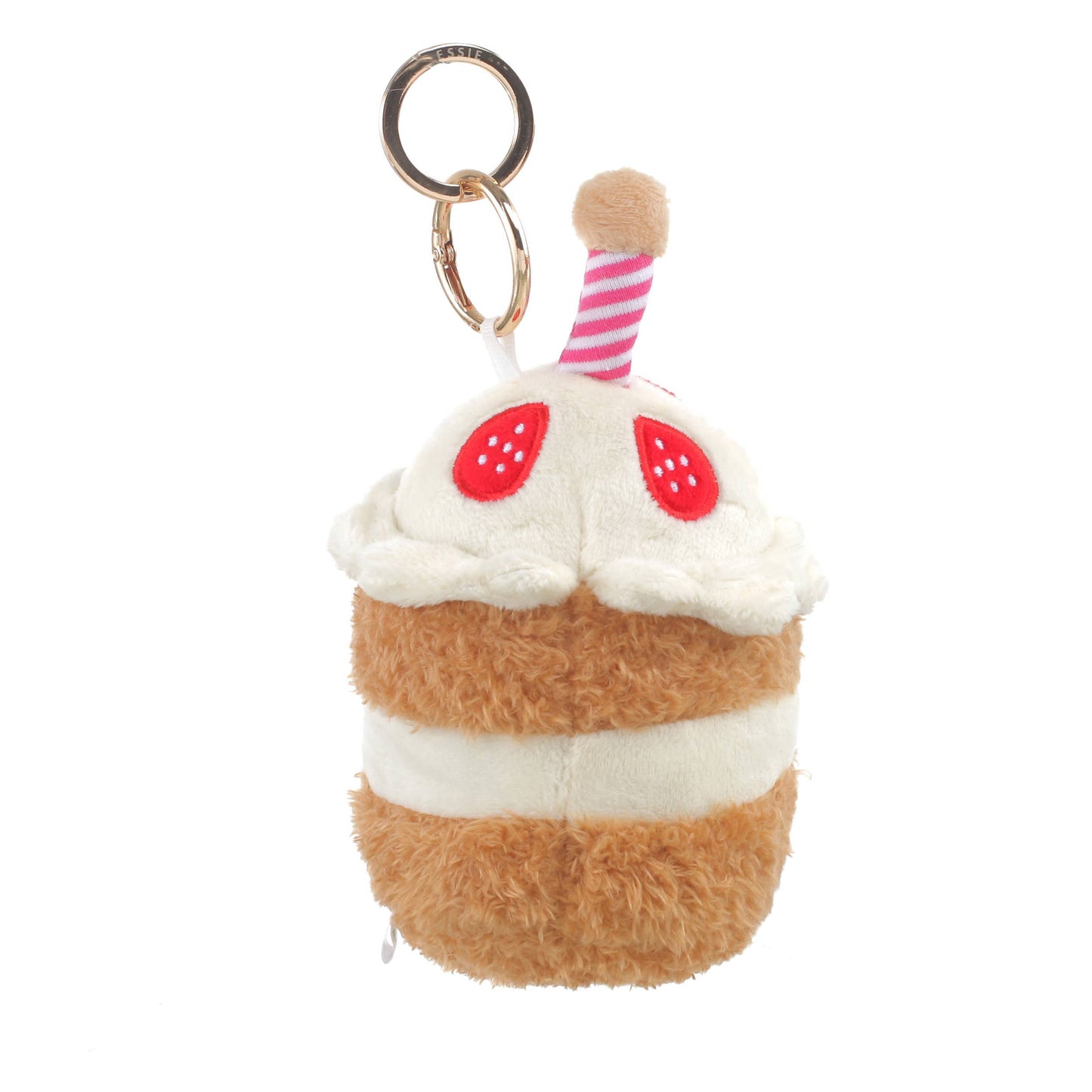 PLUSH BIRTHDAY CAKE CHARM