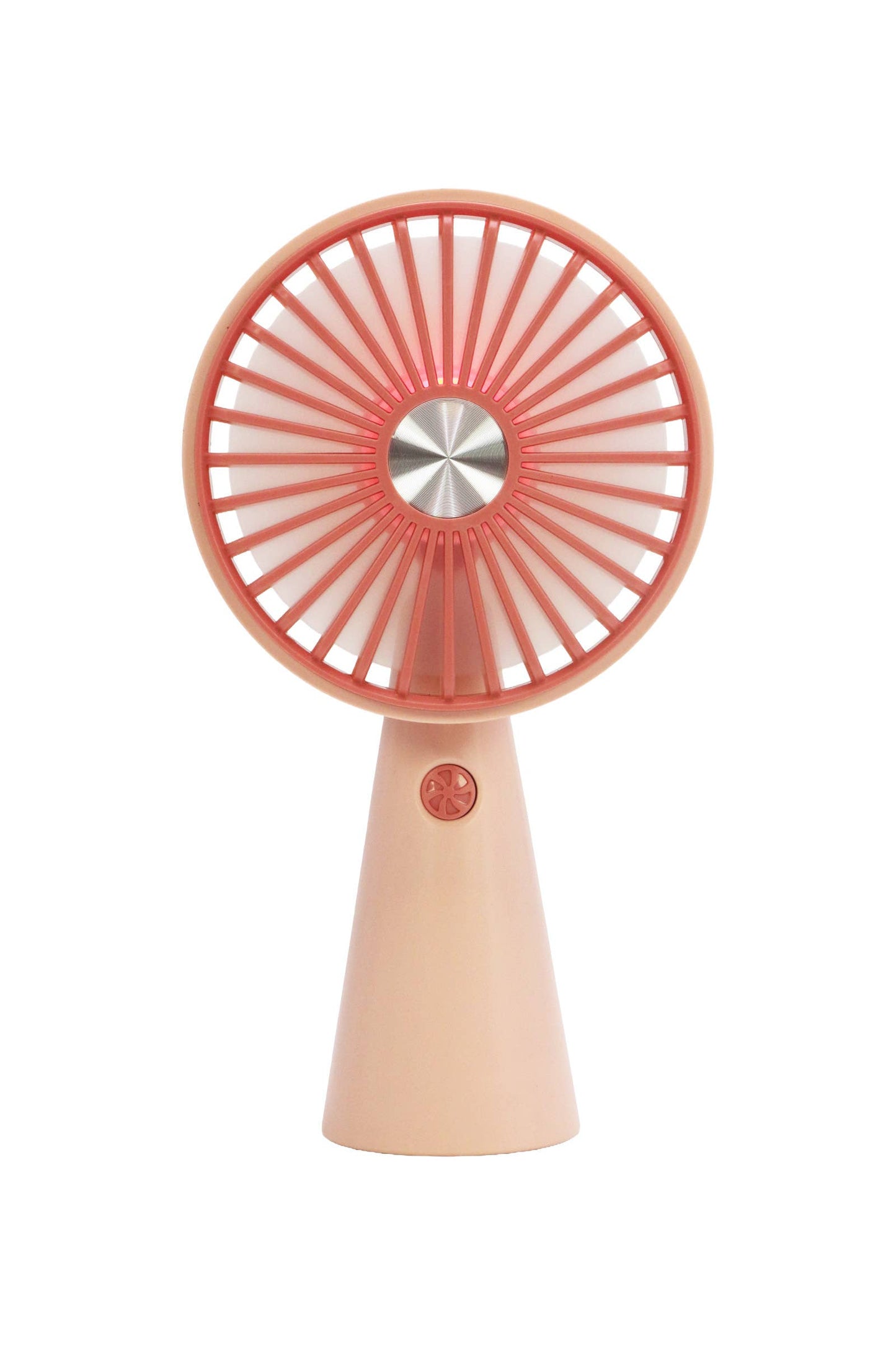 Pastel Matte Led Light-up Handheld Electric Fan