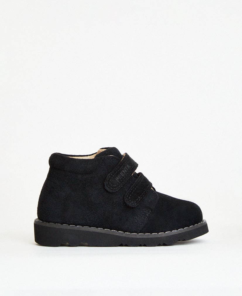 Orion Black Suede Kids Boot
