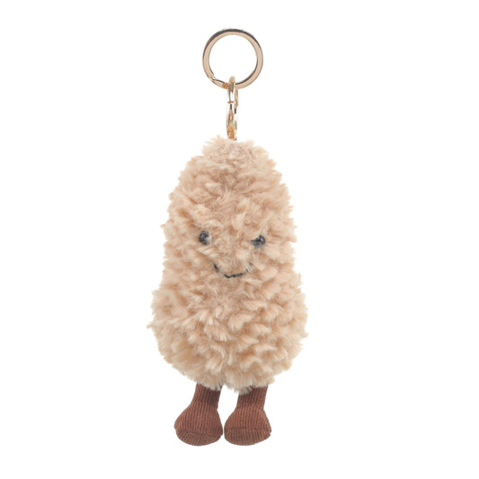 PLUSH PEANUT BAG CHARM