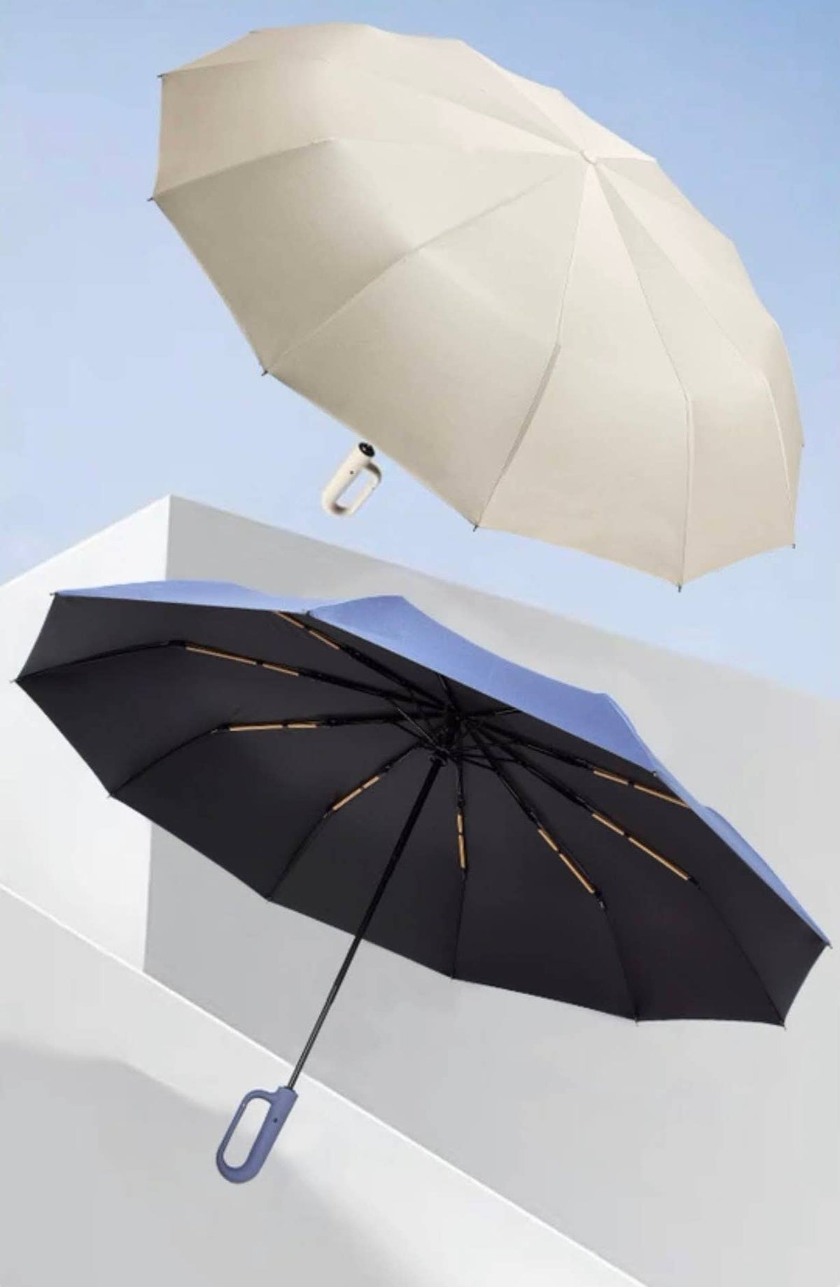 Large Umbrella 10 Ribs Storm Resistant Automatic Open/Close
