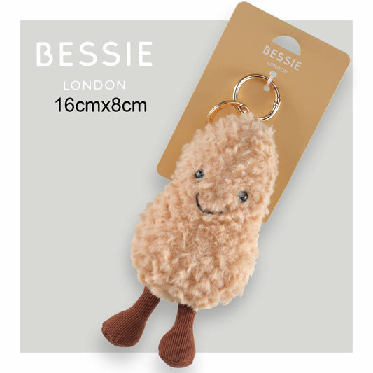 PLUSH PEANUT BAG CHARM