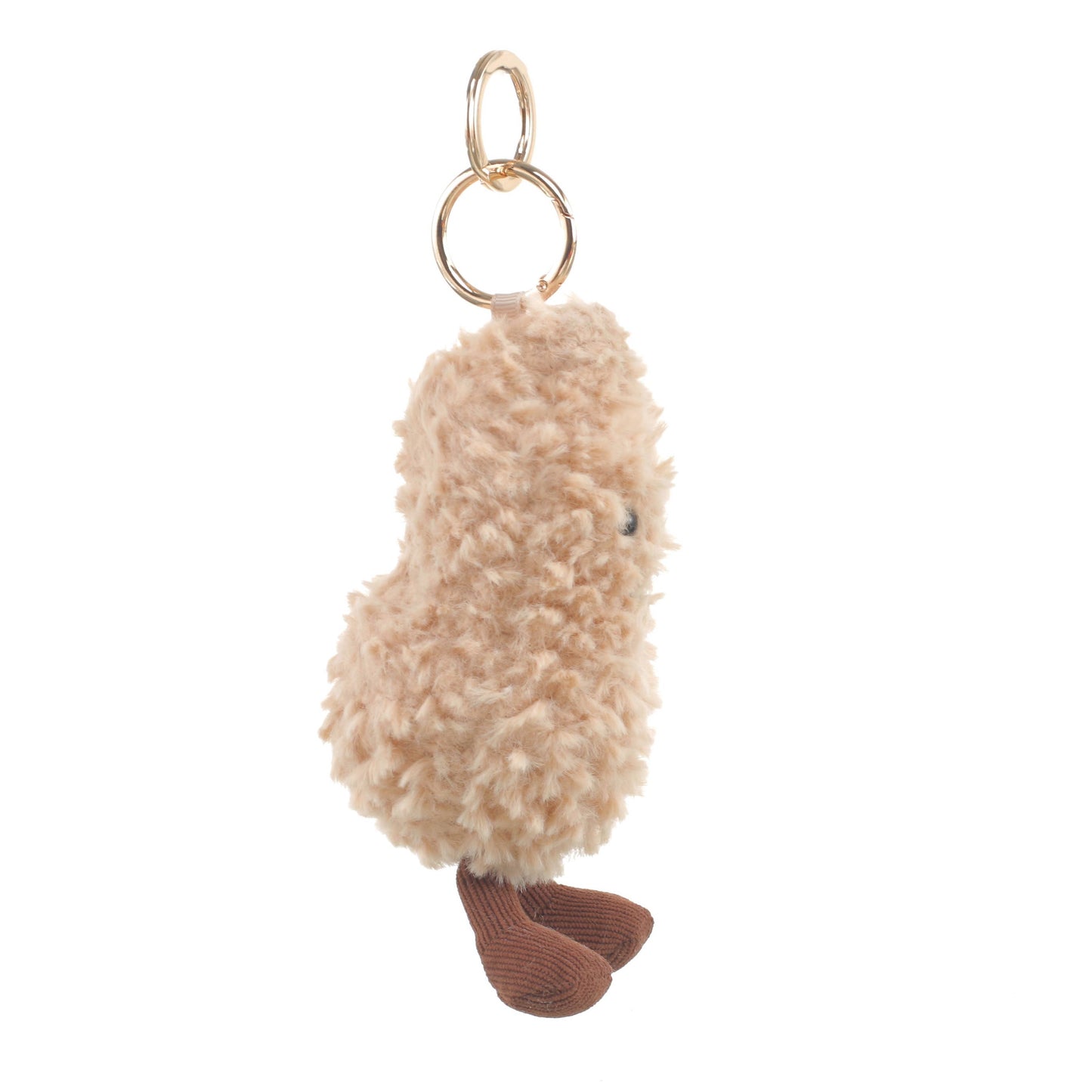 PLUSH PEANUT BAG CHARM