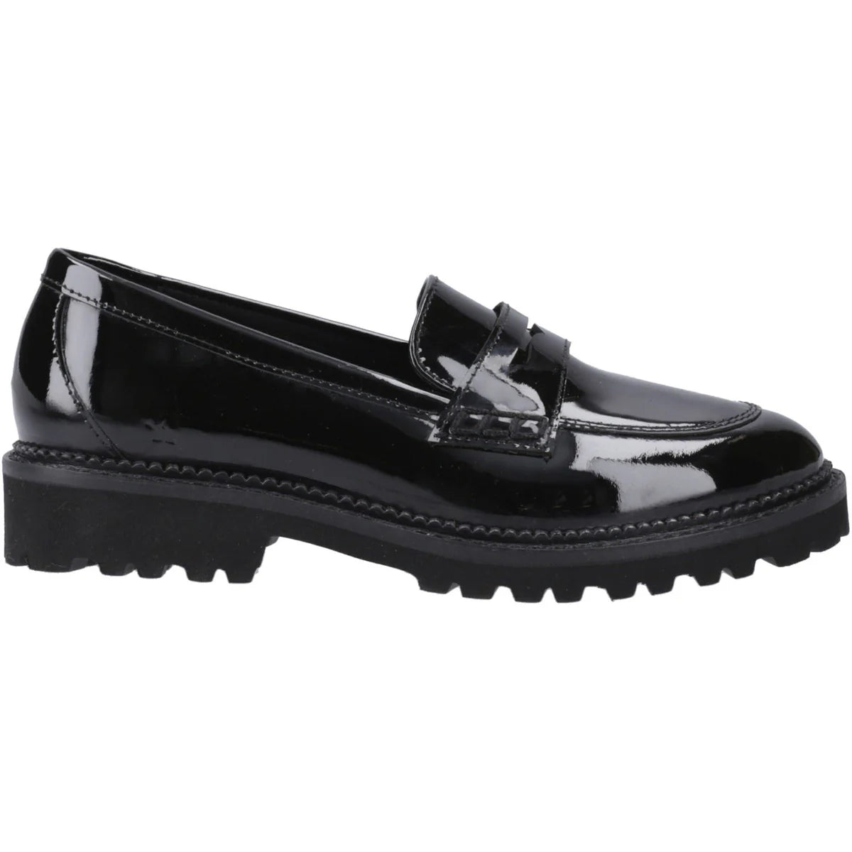 Hush Puppies Grazia Loafer Patent JNR