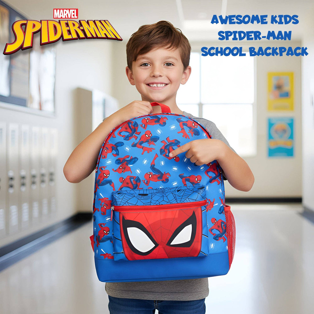 Boys School Spider-Man Backpack