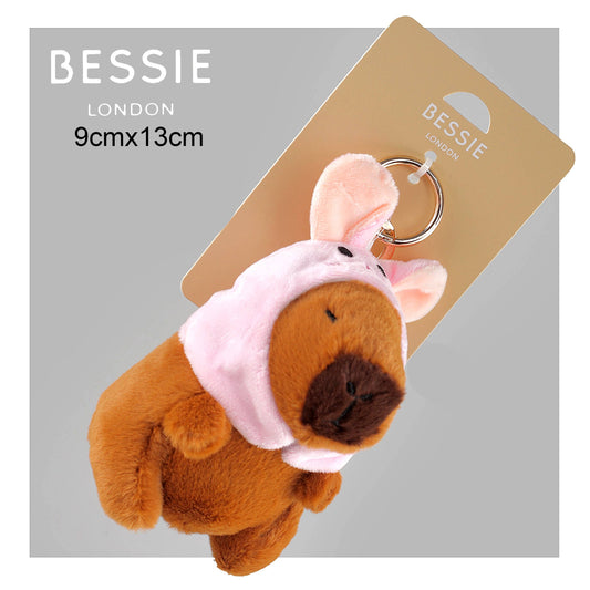 PINK RABBIT CAPY CHARM