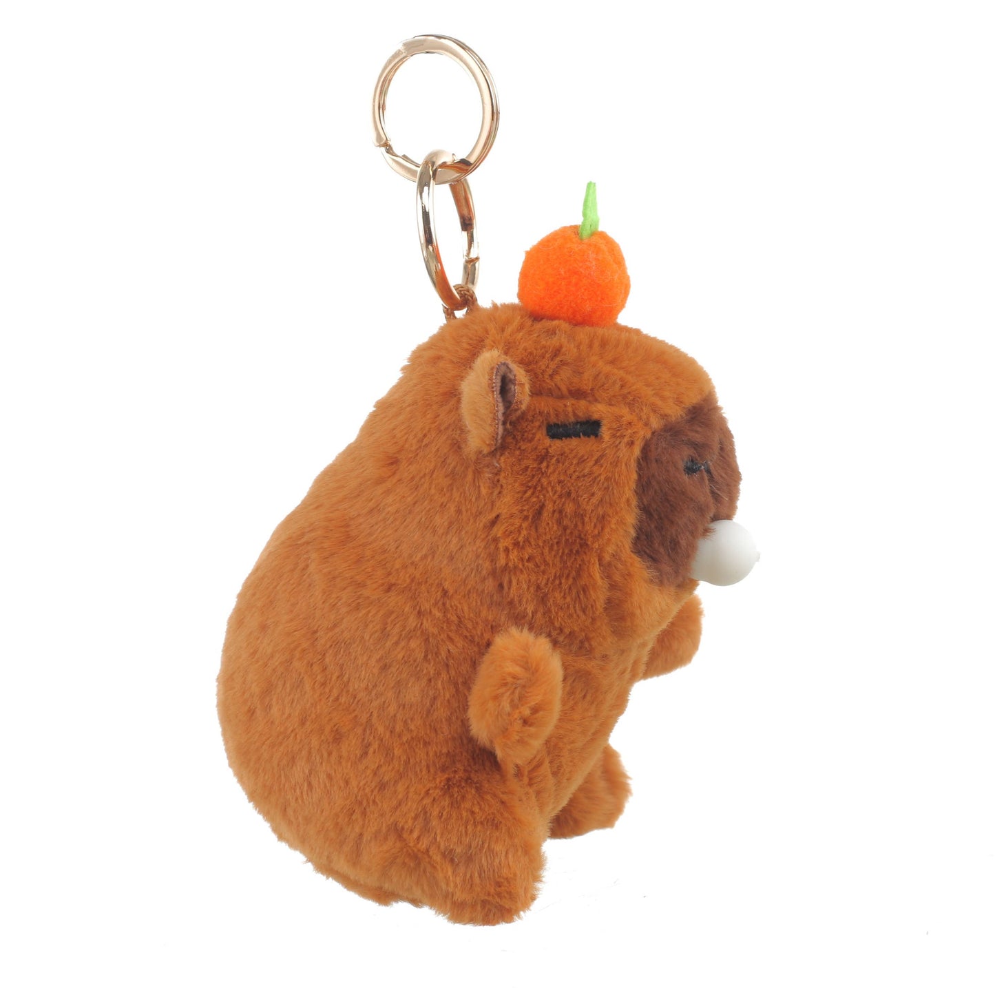 PLUSH ORANGE CAPYBARA CHARM