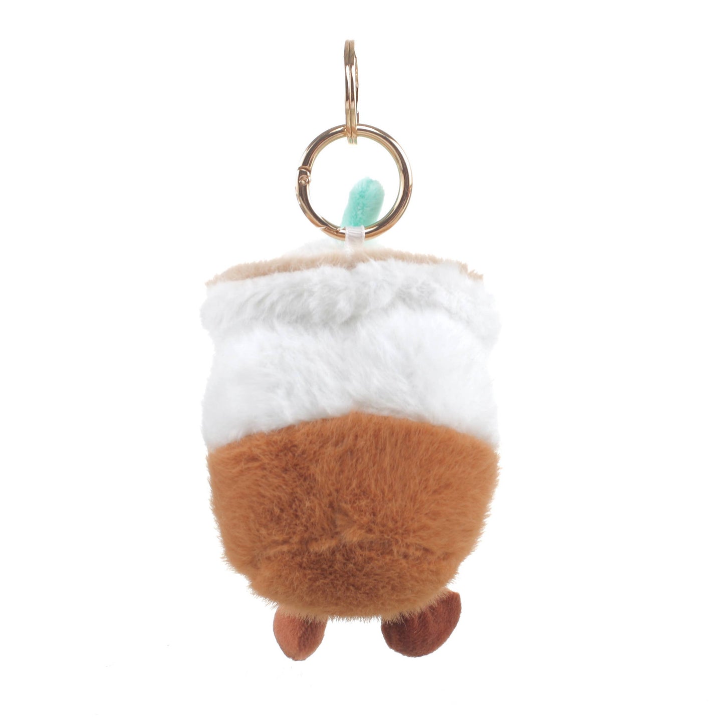 PLUSH ICED COFFEE BAG CHARM