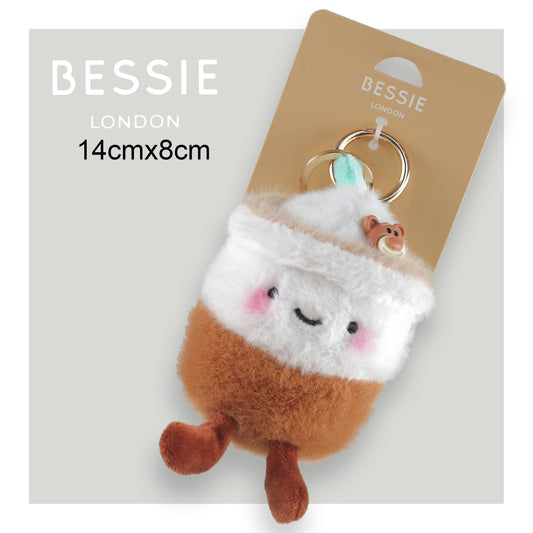 PLUSH ICED COFFEE BAG CHARM