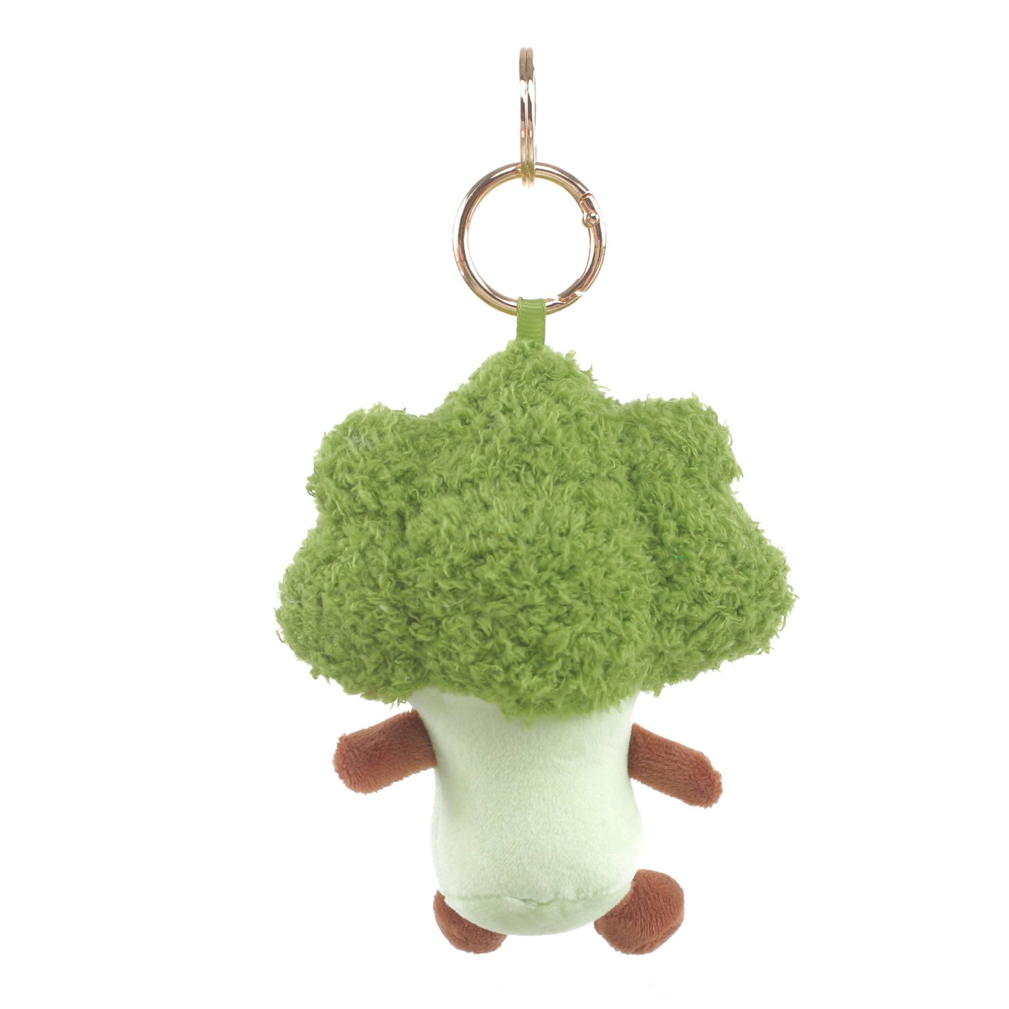 PLUSH BROCCOLI BAG CHARM