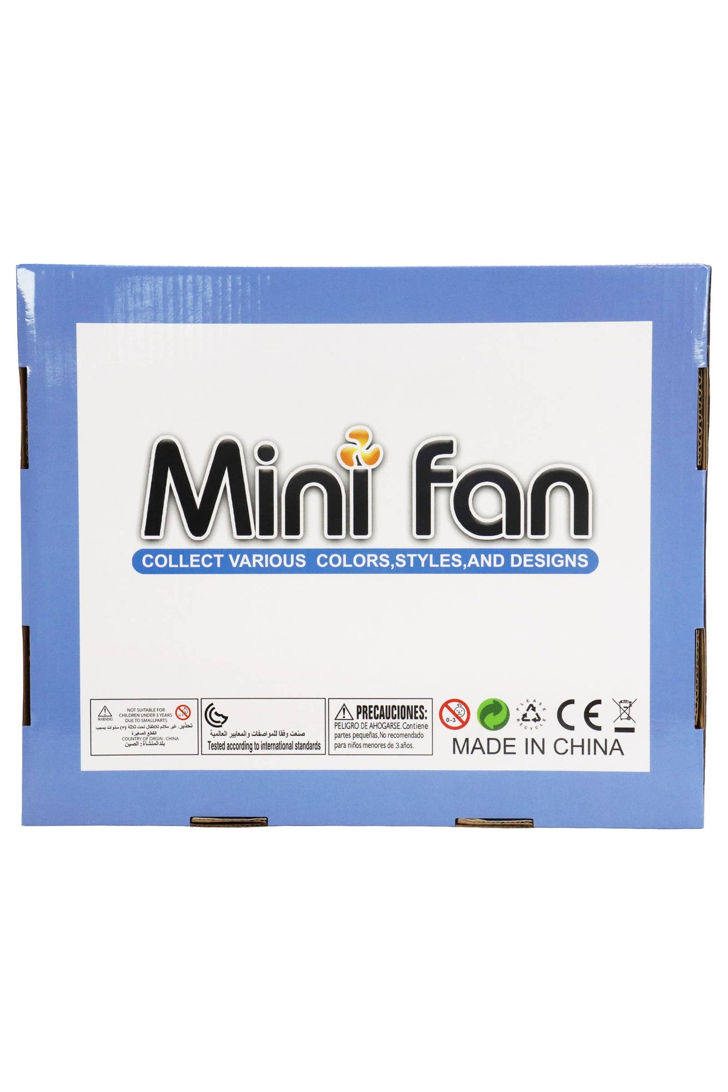 Pastel Matte Led Light-up Handheld Electric Fan