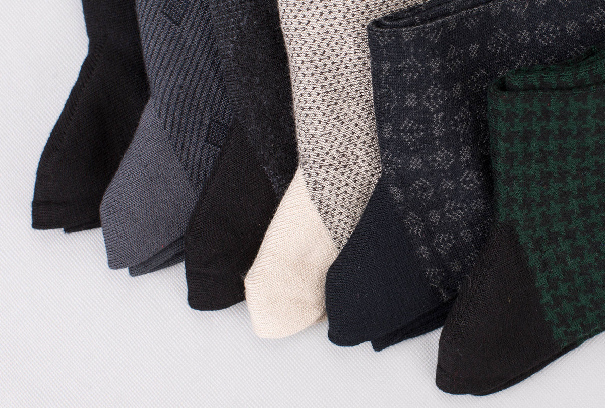 Natural Premium Bamboo Crew Socks Gift Box for Men – 6 Pairs