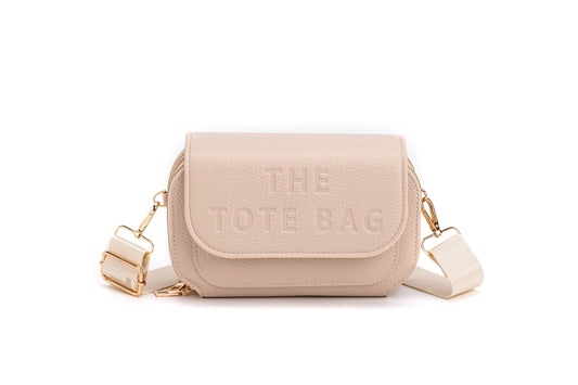 JLB10-Crossbody Handbag With 2 Separate Top Zipped Sections