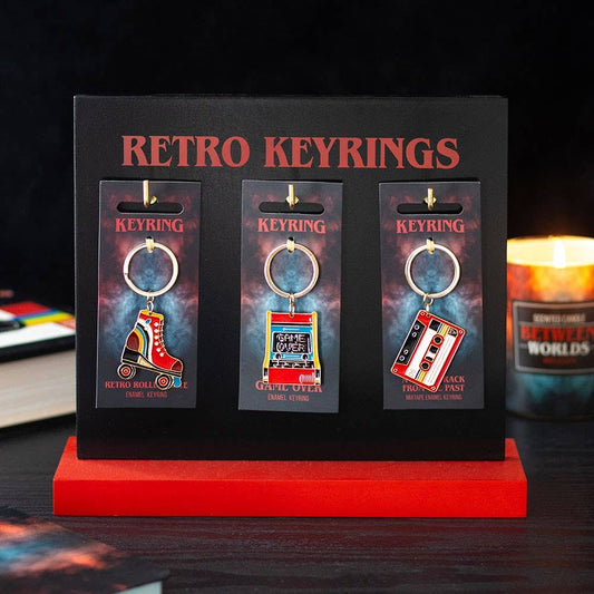 Retro 80s Keyrings