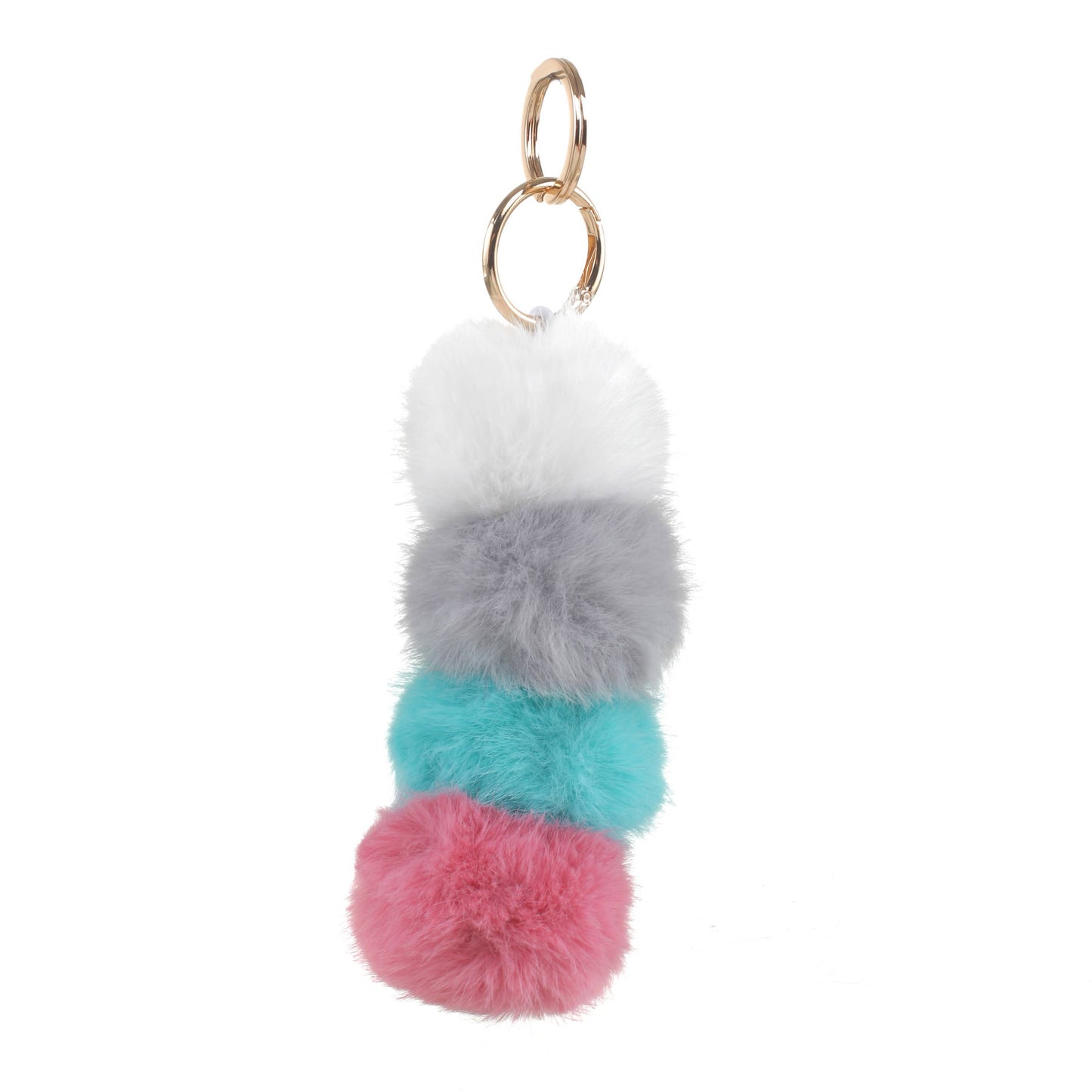 RAINBOW CATERPILLAR KEYCHAINS CHARM