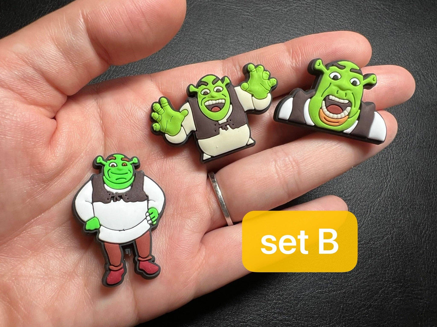 Shrek Croc shoe charms Shoe Decal Charms JuliesDecal anime charms Disney