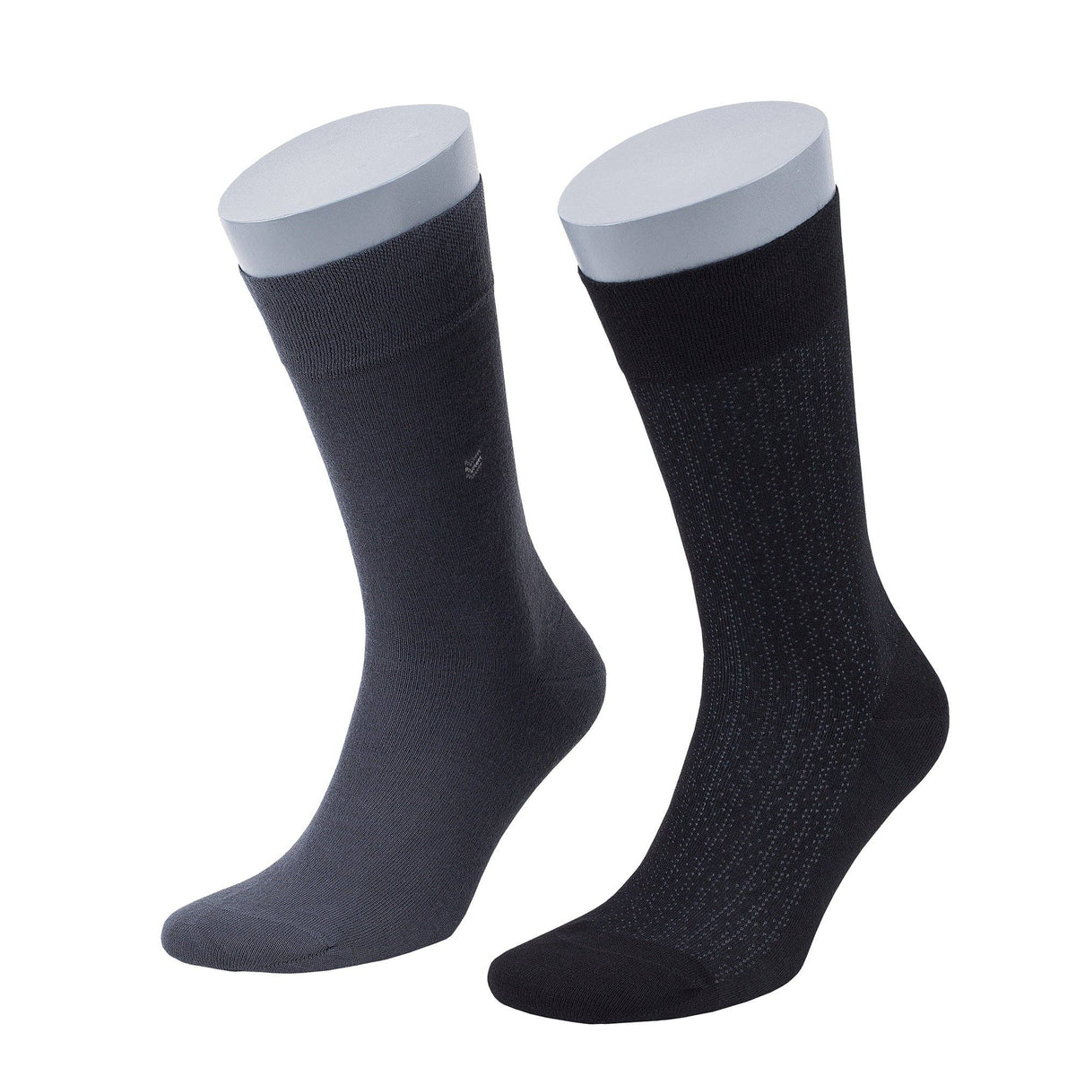 Bamboo Crew Socks Gift Box for Men – 8 Pairs | Classic Dress & Office Socks