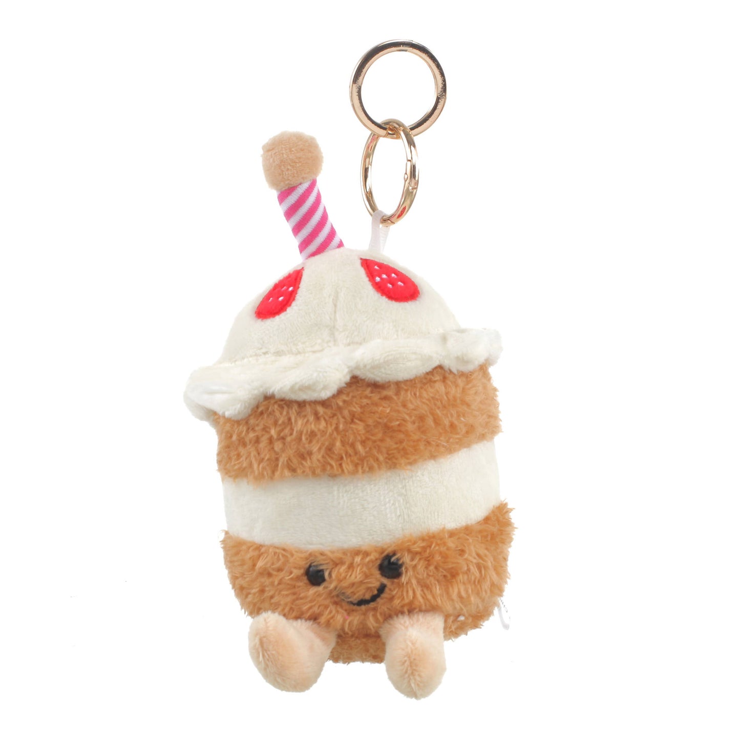 PLUSH BIRTHDAY CAKE CHARM