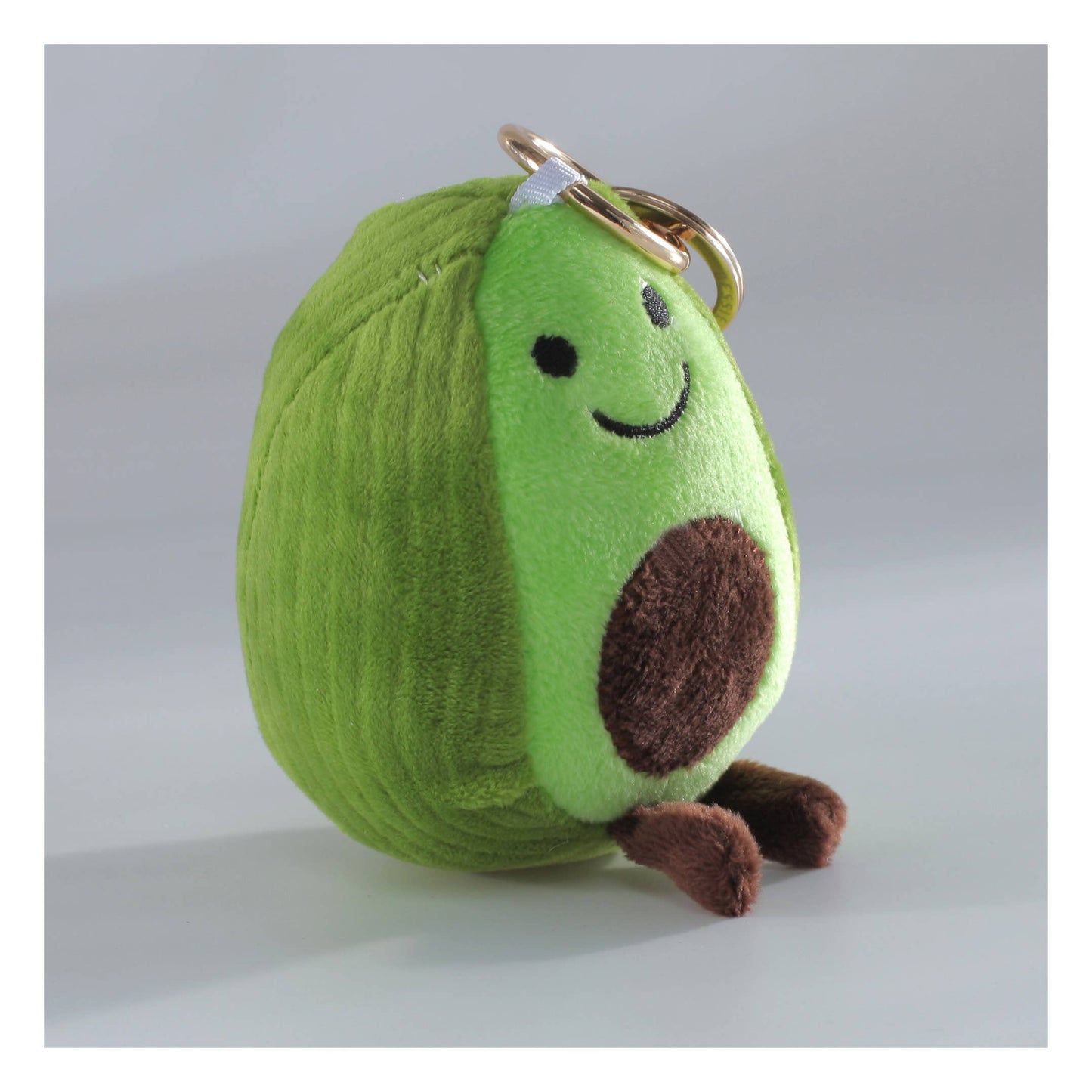 PLUSH AVOCADO BAG CHARM
