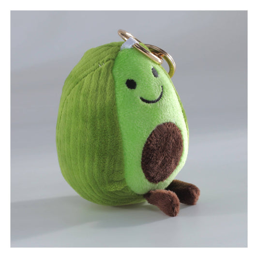 PLUSH AVOCADO BAG CHARM